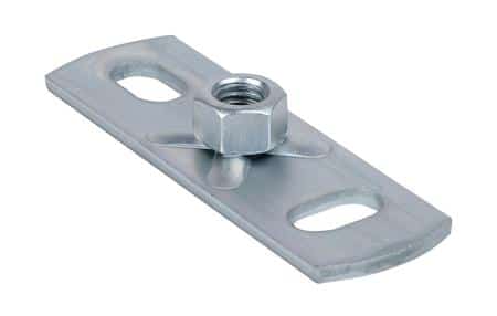 Bis grundflange m8 (80x25mm) bup1000