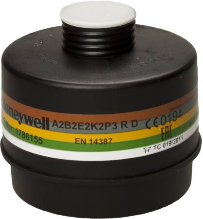 Gasfilter honeywell rd40 - a2b2e2k2p3