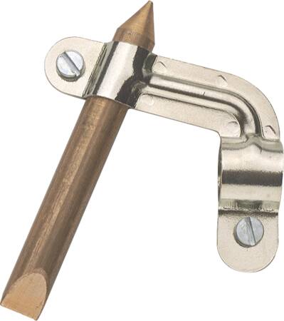 Loddebolt spids/flad ende
