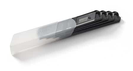 Ekstra blad edge bræk-af kniv