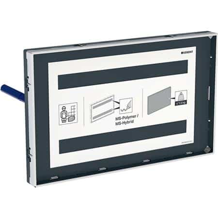Geberit sigma frontplade, i niveau