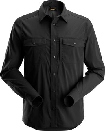 Skjorte 8521 sort str: 3xl