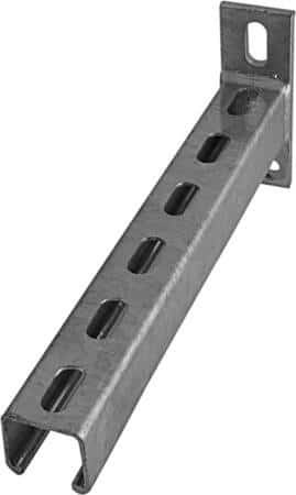 Rapidstrut konsol 450mm 41x41 aisi 316
