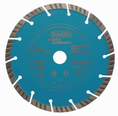 Diamantskive blå ø185mm beton