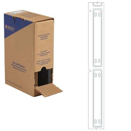 Kabelmærker bm-10x75-7643-wt-l