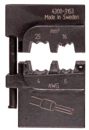 Bakker oeb1625 terminalrør 16-35mm²