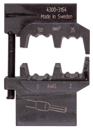 Bakker oeb3550 terminalrør 35-50mm²