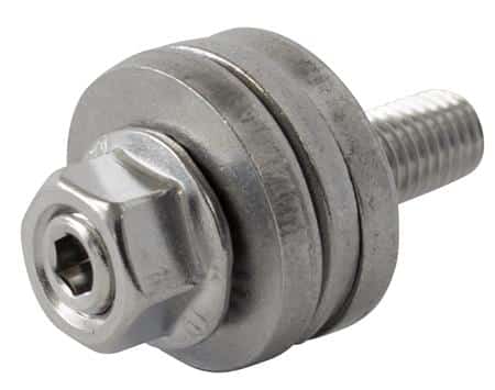 Rigid leveling fastener