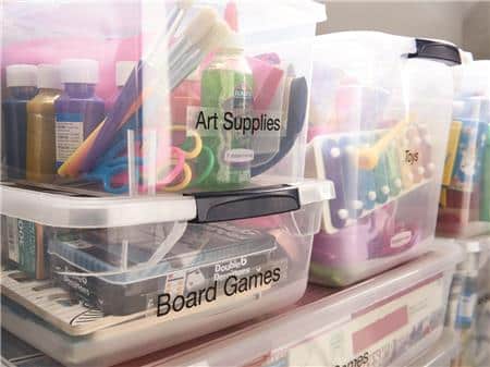 Dymo label klar plast 89x36mm