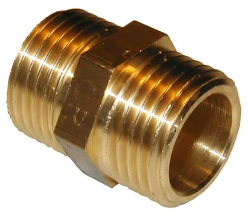 Messing Brystnippel 1/4"