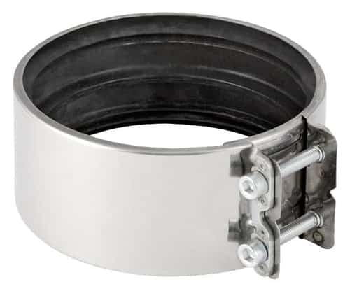 Mage kobling 50/ 58mm m/epdm og 2 skruer