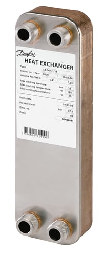 Danfoss veksler xb 06h-1 26pl. t/ akva les+vita ii+lux ii