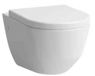 LAUFEN PRO-S hængetoiletskål porcelæn 490x360x355mm t/indb.cist hvid