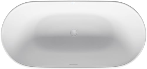 Duravit Luv Badekar, hvid mat, 1800x850 mm