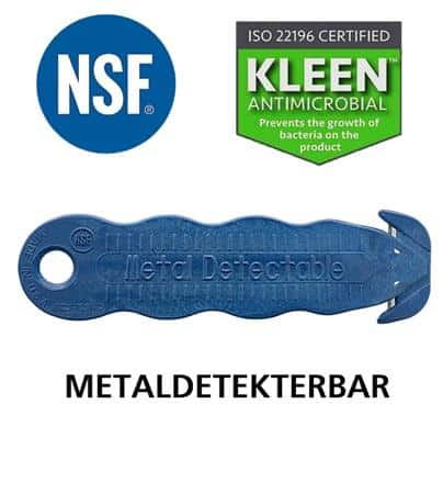 Klever nsf metaldetekterbar kniv