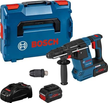 Borehammer gbh 18v-26 f 2x5,5a pc l-boxx