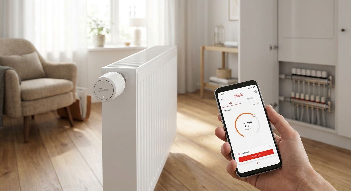 Danfoss Ally til smart styring af gulvvarme