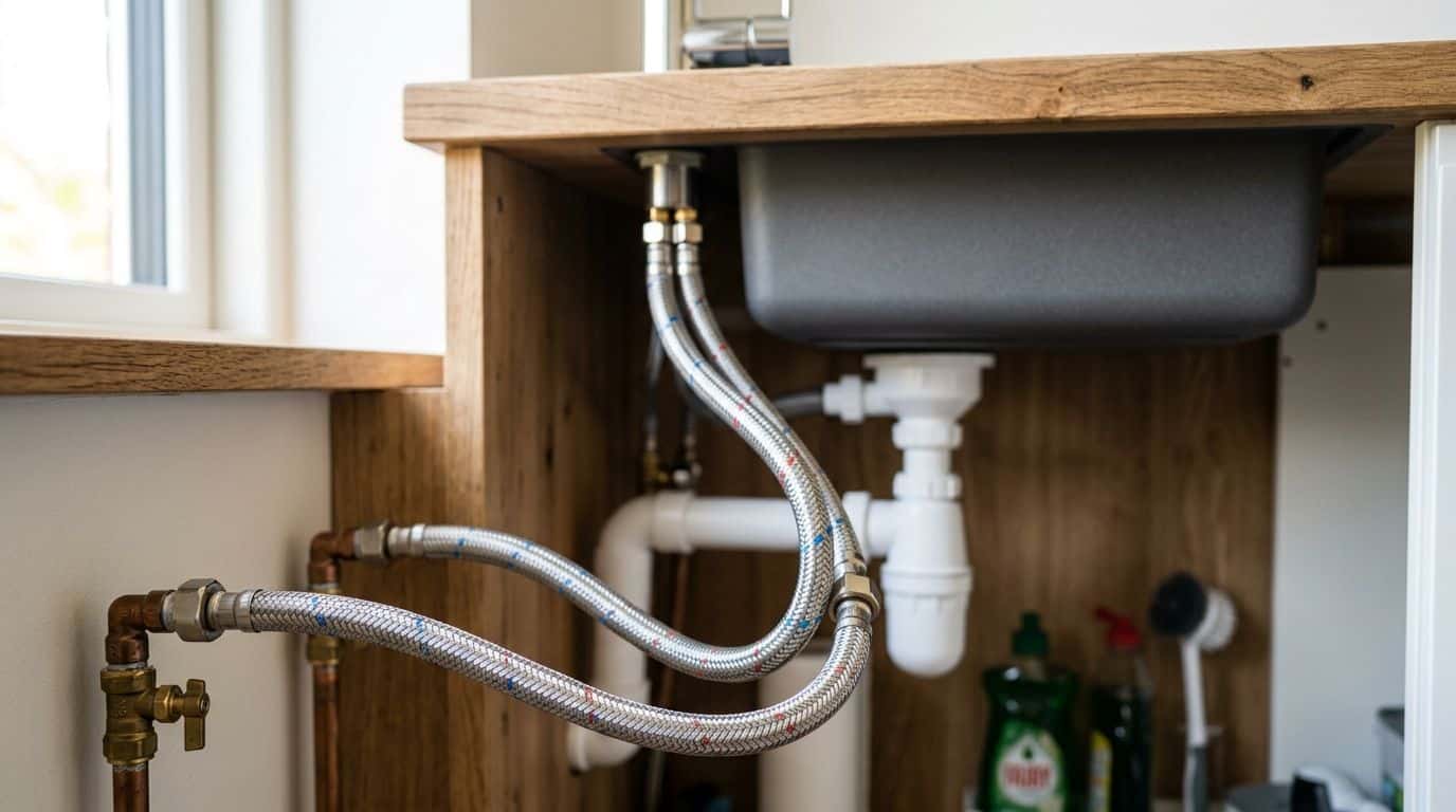 Bedste tilslutningsslanger til køkken og bad