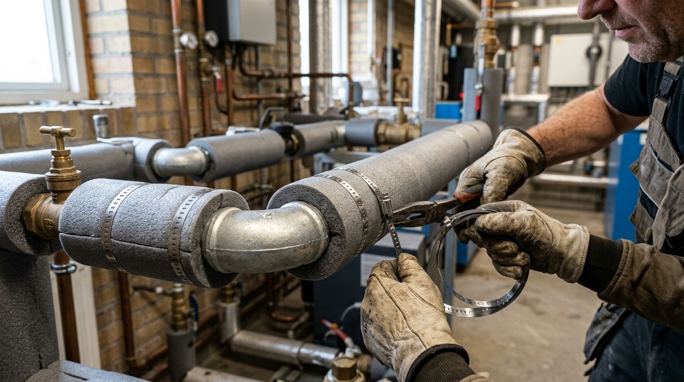 Patentbånd til isolering af rørsamlinger